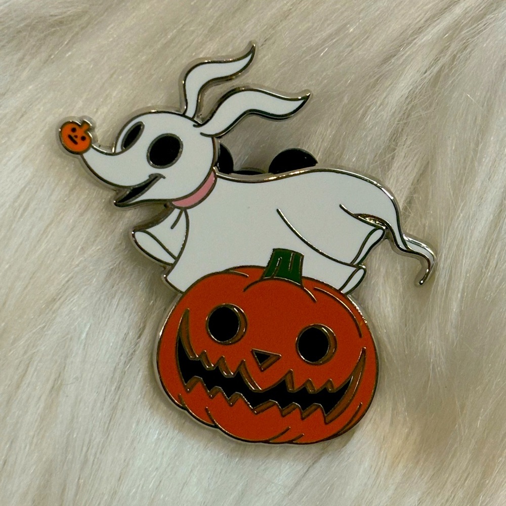 Disney Nightmare Before Christmas Booster Zero Pumpkin Trading Pin